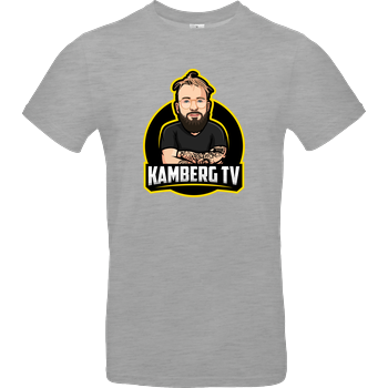 Kamberg TV - Kamberg Logo B&C EXACT 190 - heather grey