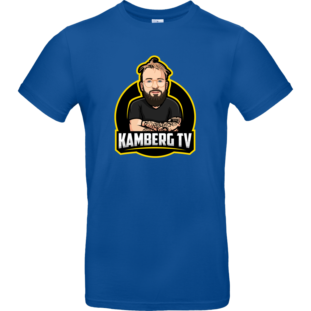Kamberg TV Kamberg TV - Kamberg Logo T-Shirt B&C EXACT 190 - Royal