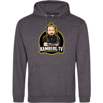Kamberg TV - Kamberg Logo JH Hoodie - Dark heather grey