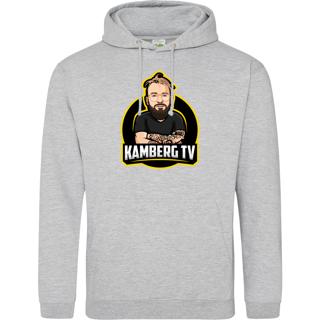 Kamberg TV Kamberg TV - Kamberg Logo Sweatshirt JH Hoodie - Heather Grey