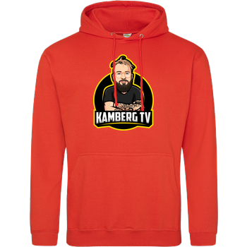 Kamberg TV - Kamberg Logo JH Hoodie - Orange