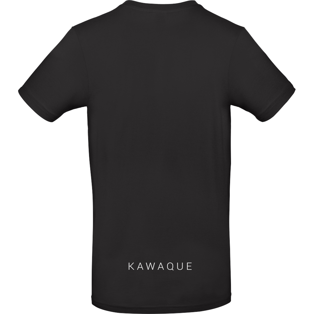 KawaQue KawaQue - Logo T-Shirt B&C EXACT 190 - Schwarz