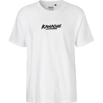 KawaQue - Logo Fairtrade T-Shirt - weiß