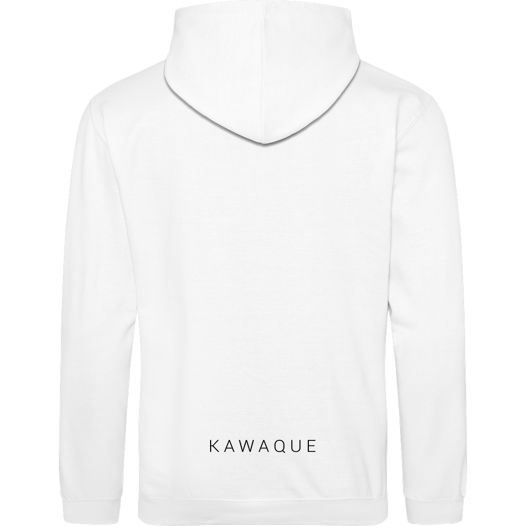 KawaQue KawaQue - Logo Sweatshirt JH Hoodie - Weiß