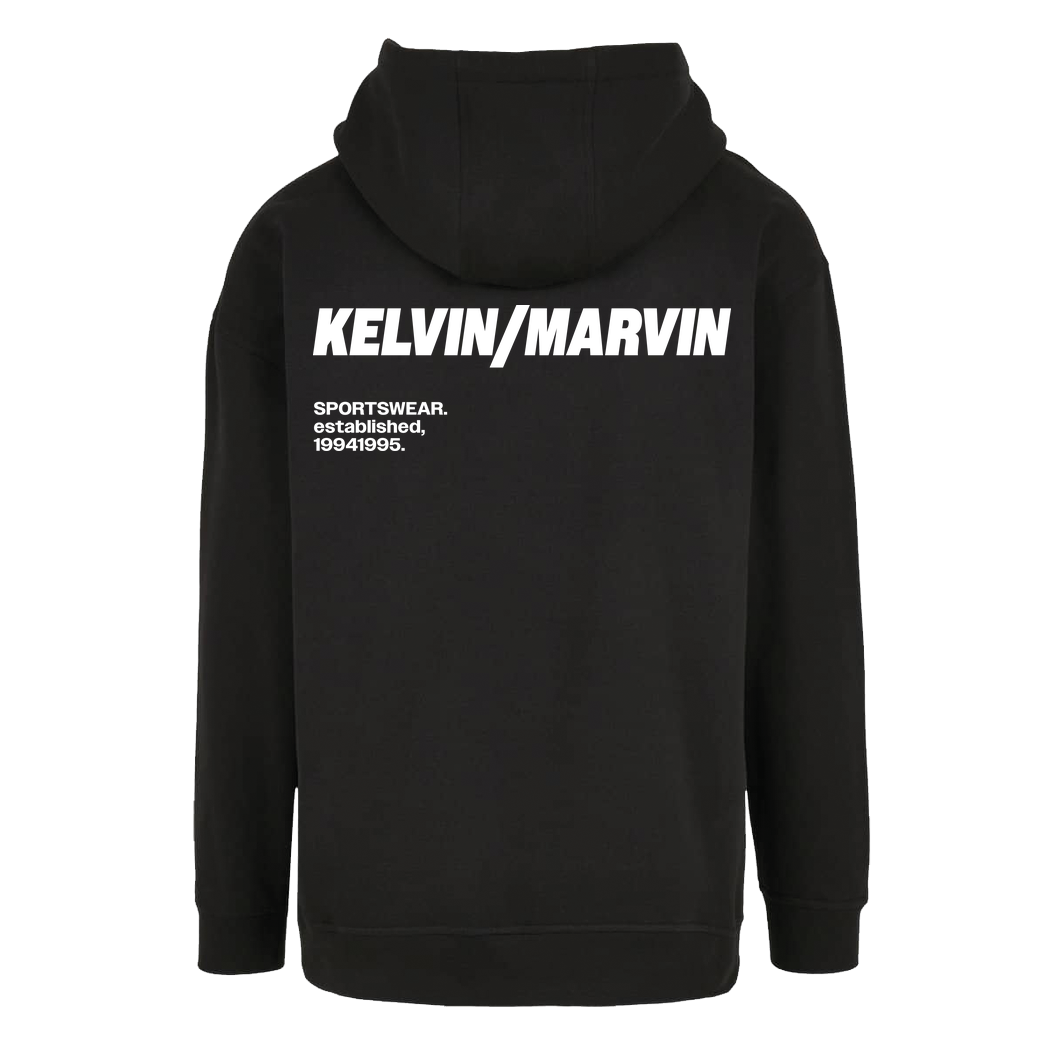 Kelvin und Marvin Kelvin und Marvin - Fäuste Back Hoodie Sweatshirt Oversize Hoodie