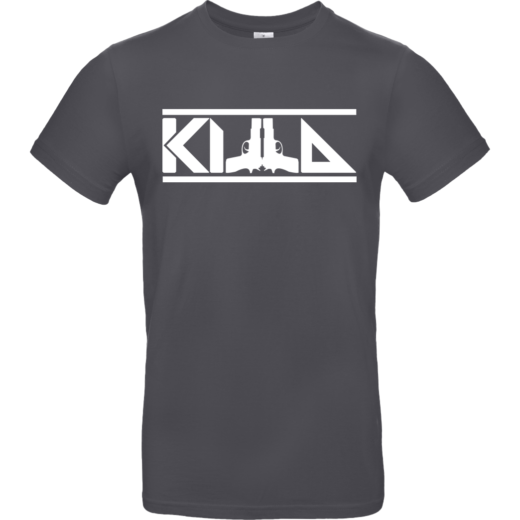 KillaPvP KillaPvP - Logo T-Shirt B&C EXACT 190 - Dark Grey