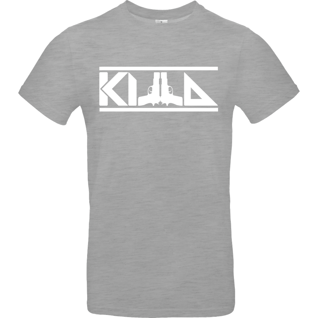 KillaPvP KillaPvP - Logo T-Shirt B&C EXACT 190 - heather grey