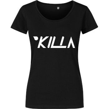KillaPvP - Logo Damenshirt schwarz