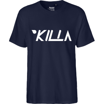 KillaPvP - Logo Fairtrade T-Shirt - navy