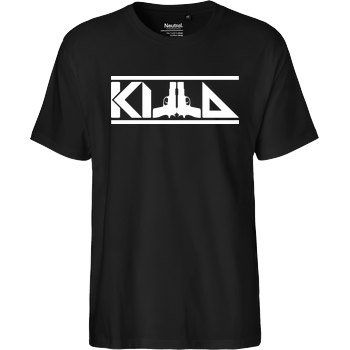 KillaPvP - Logo Fairtrade T-Shirt - schwarz