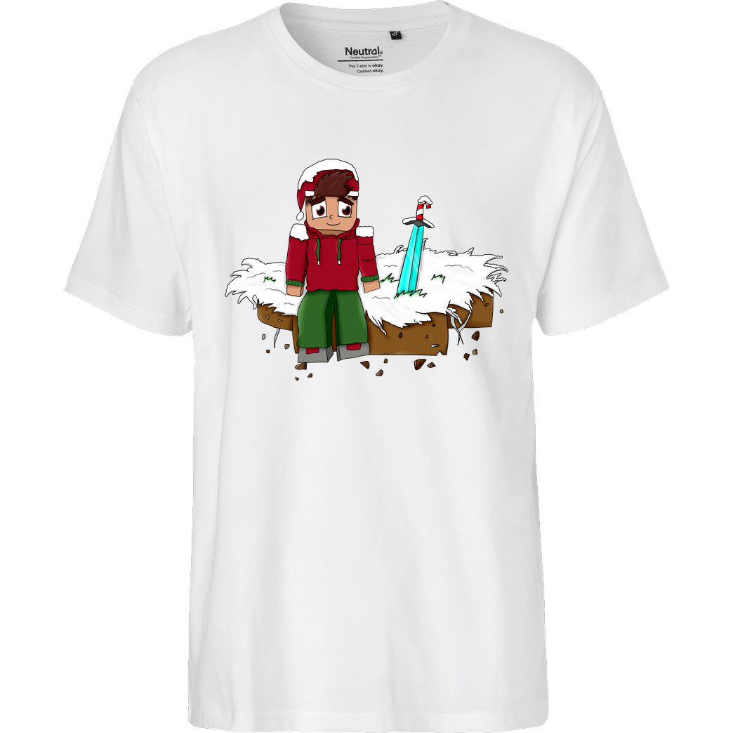 KillaPvP KillaPvP - Winter T-Shirt Fairtrade T-Shirt - weiß