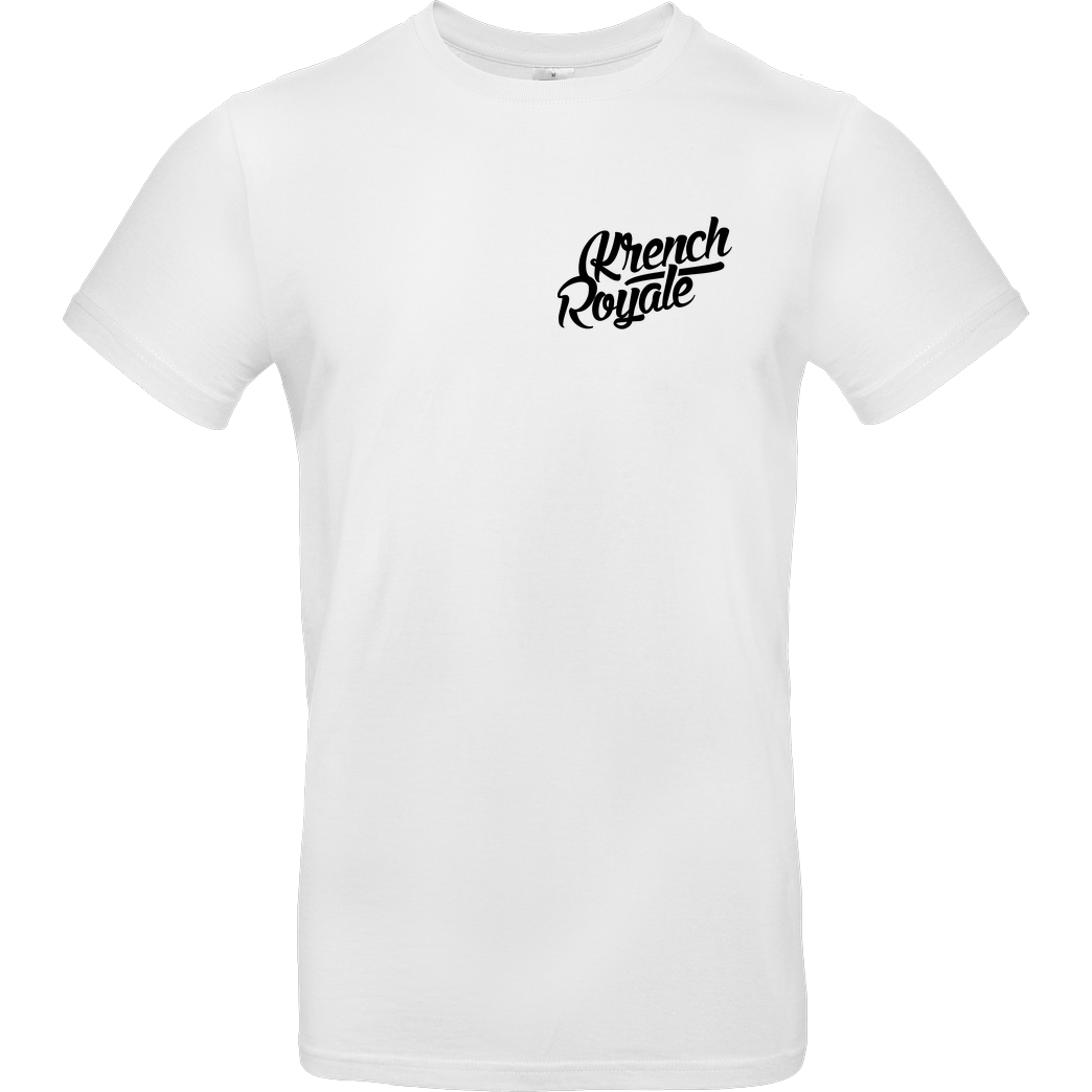 Krench Royale Krench - Royale T-Shirt B&C EXACT 190 - Weiß