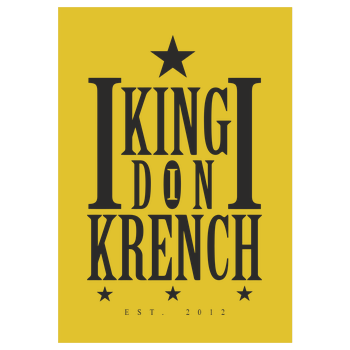 Krencho - Don Krench Kunstdruck gelb