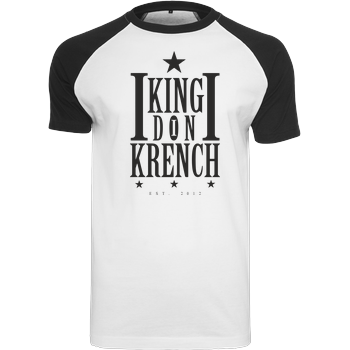 Krencho - Don Krench Raglan-Shirt weiß