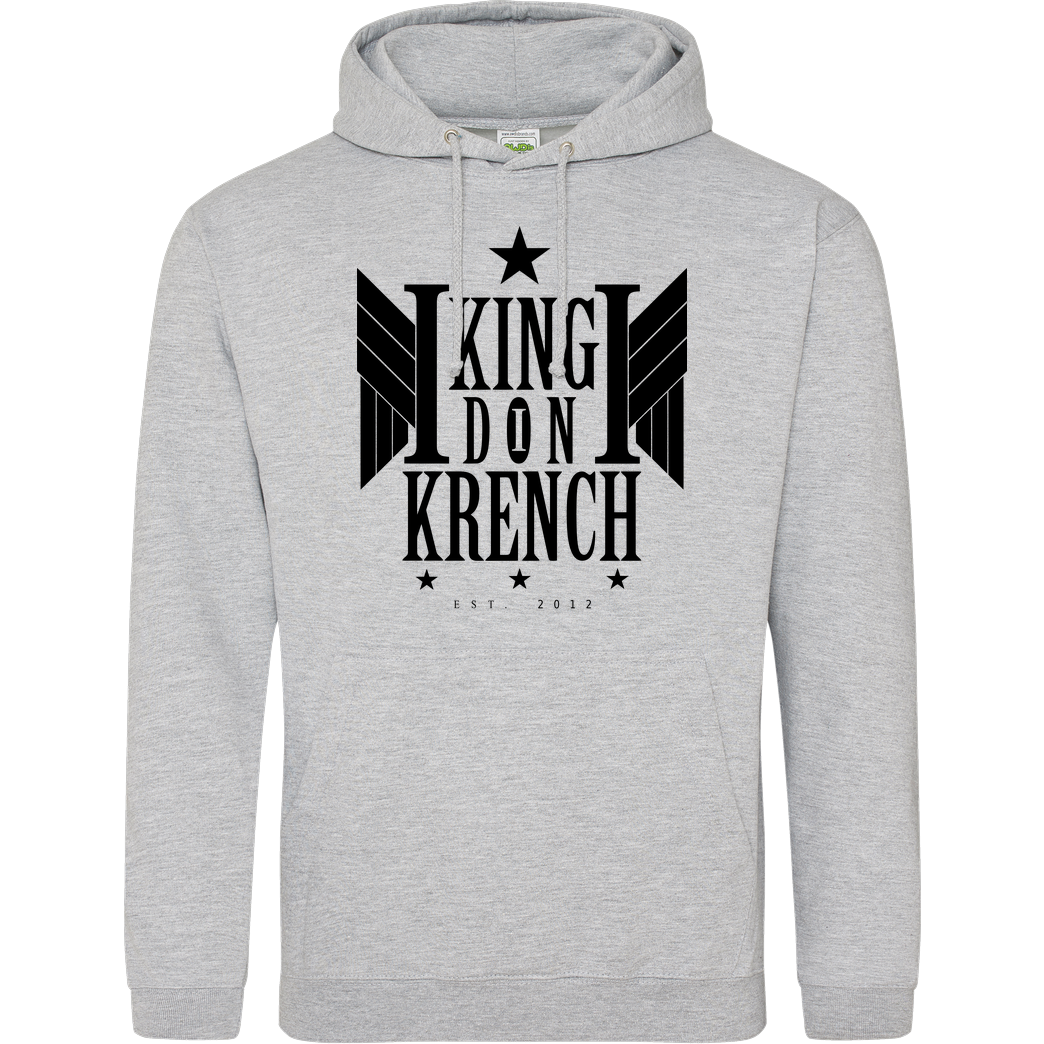Krench Royale Krencho - Don Krench Wings Sweatshirt JH Hoodie - Heather Grey