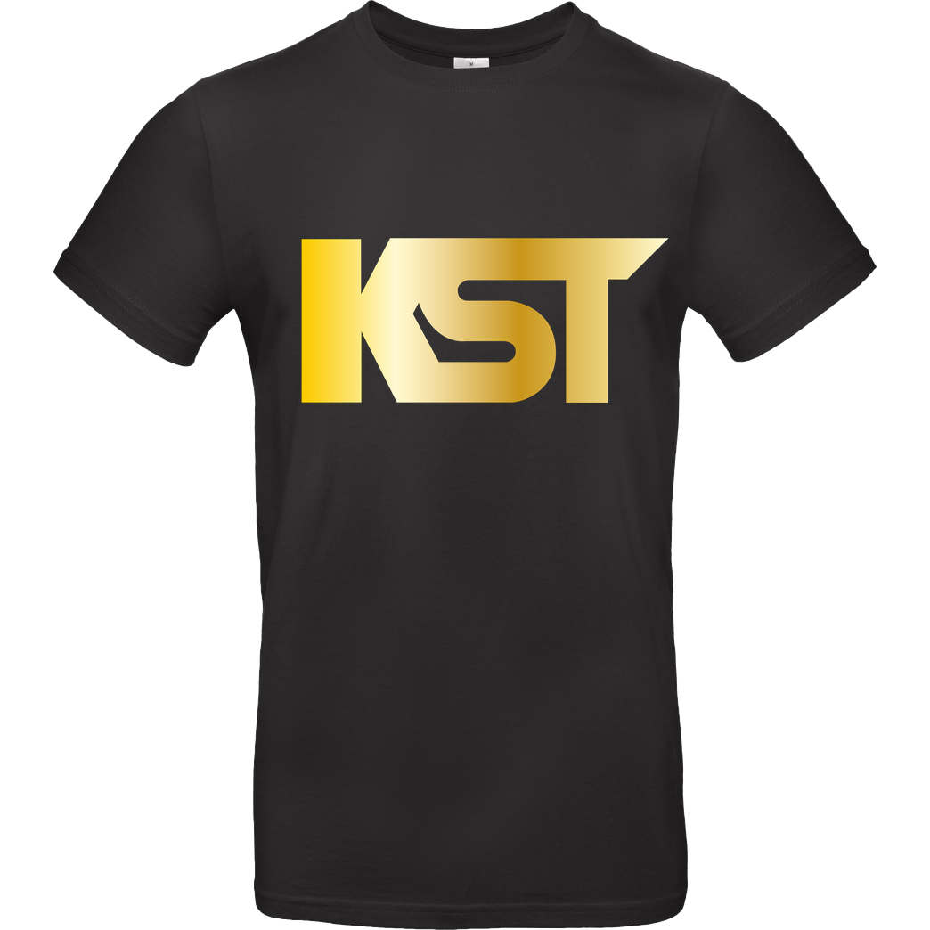 KsTBeats KsTBeats - KST T-Shirt B&C EXACT 190 - Schwarz