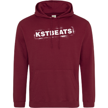 KsTBeats - Splatter JH Hoodie - Bordeaux