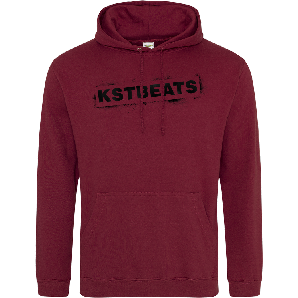 KsTBeats KsTBeats - Splatter Sweatshirt JH Hoodie - Bordeaux