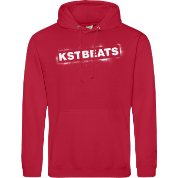 KsTBeats - Splatter JH Hoodie - Rot