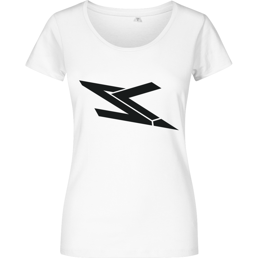 Lexx776 | SkilledLexx Lexx776 - Logo T-Shirt Damenshirt weiss
