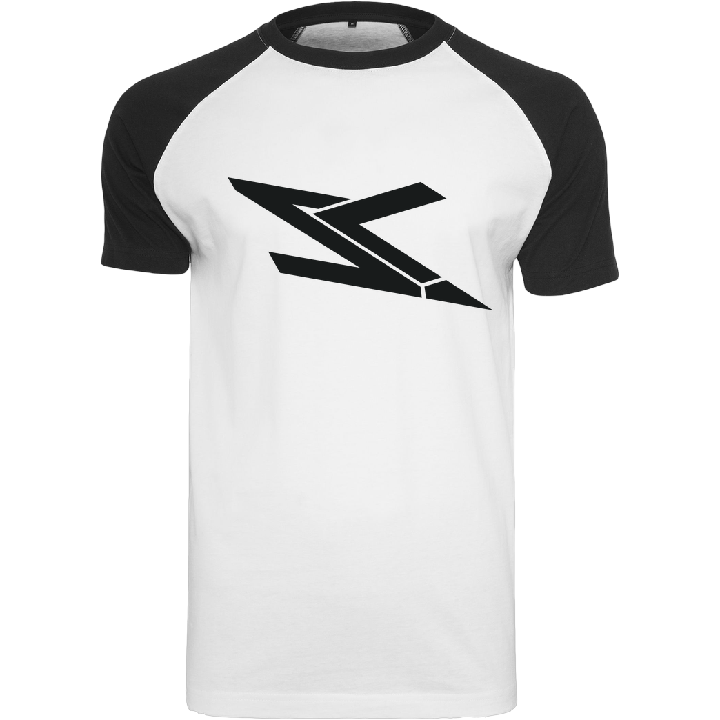 Lexx776 | SkilledLexx Lexx776 - Logo T-Shirt Raglan-Shirt weiß