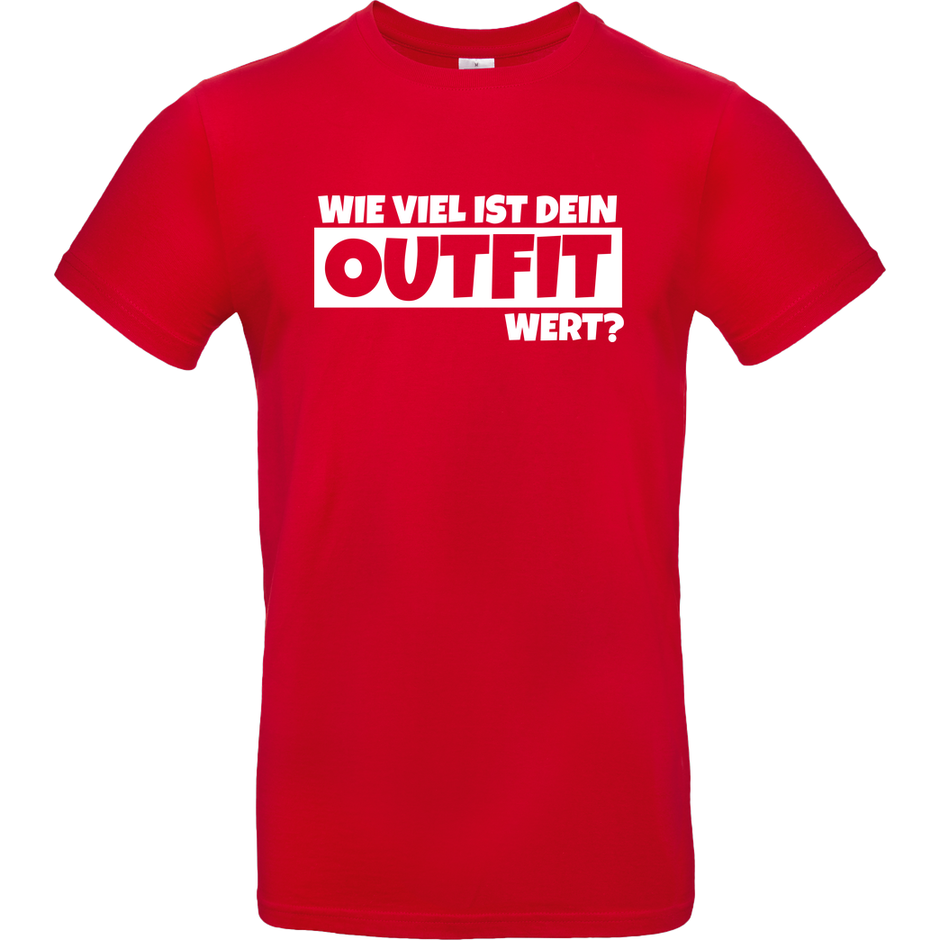 Lion Lion - Wie viel ist dein Outfit wert T-Shirt B&C EXACT 190 - Rot