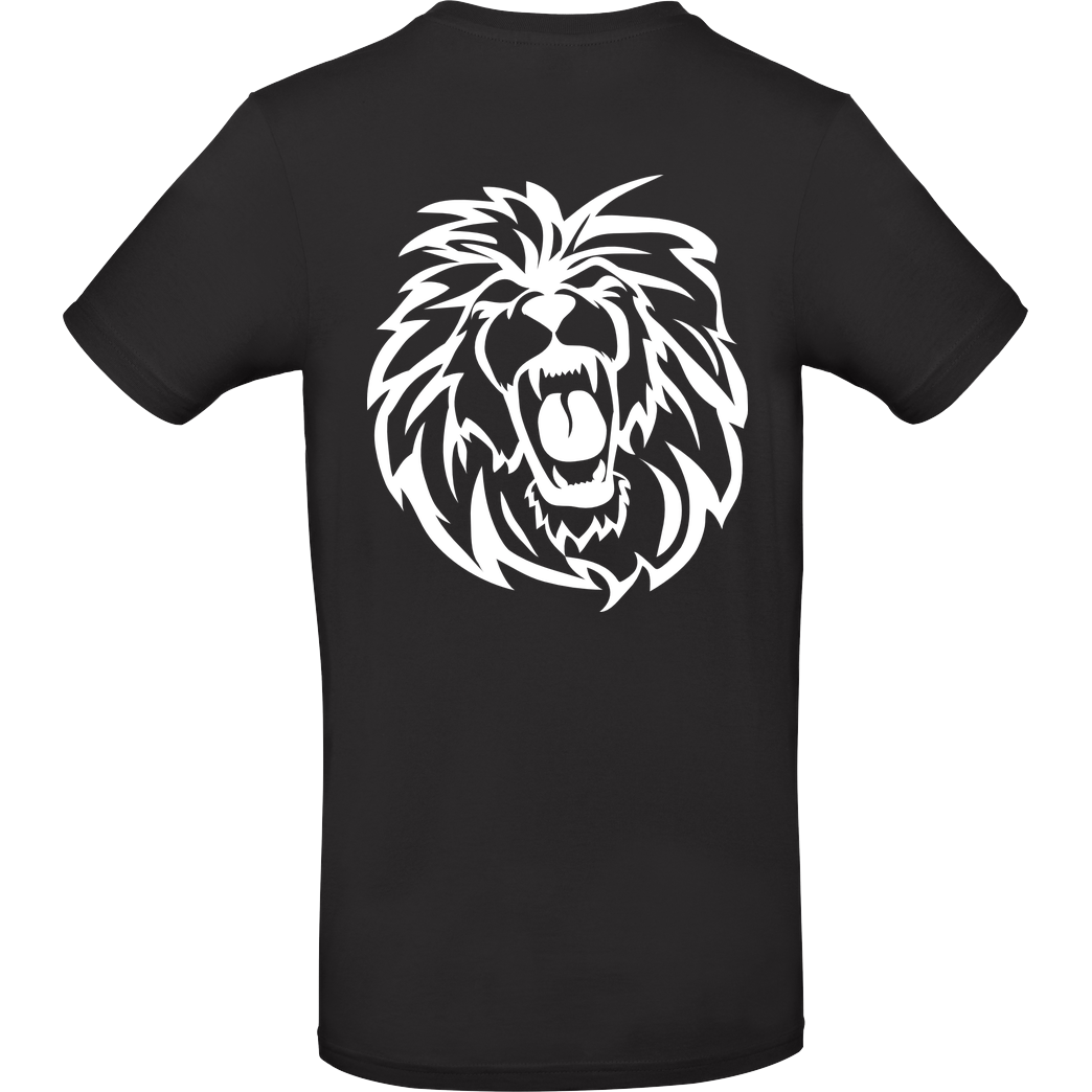 Lionhearts Lionhearts Logo T-Shirt B&C EXACT 190 - Schwarz