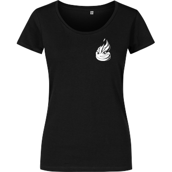 LucasLit - Litty Shirt Damenshirt schwarz