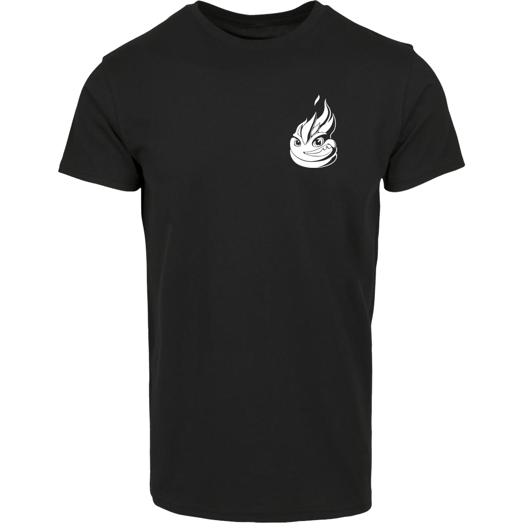 Lucas Lit LucasLit - Litty Shirt T-Shirt Hausmarke T-Shirt  - Schwarz