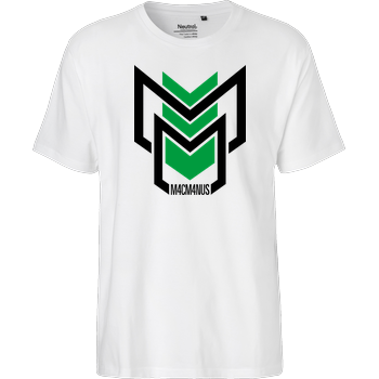 M4cM4nus - MM Fairtrade T-Shirt - weiß