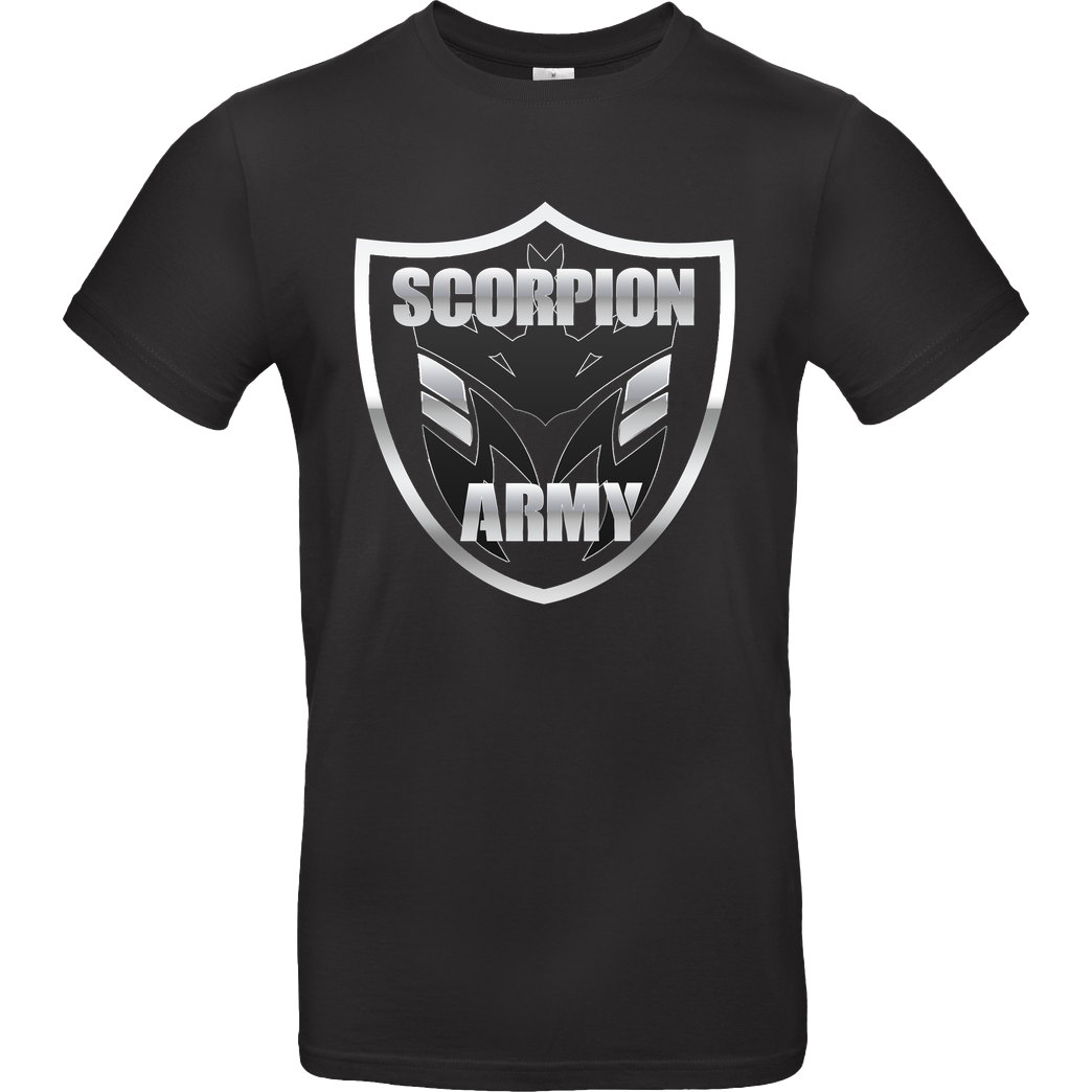 MarcelScorpion MarcelScorpion - Scorpion Army T-Shirt B&C EXACT 190 - Schwarz