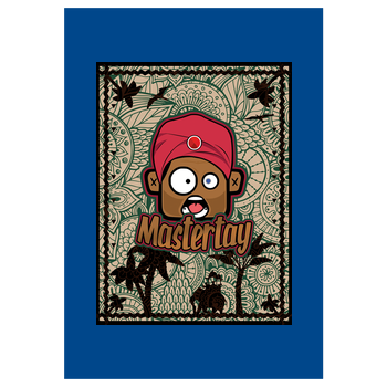 MasterTay - IndiaTay Kunstdruck royal