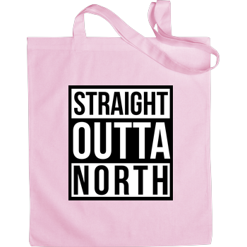 MasterTay - Straight Outta North Stoffbeutel Pink