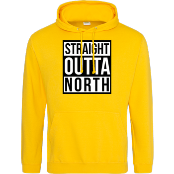 MasterTay - Straight Outta North JH Hoodie - Gelb
