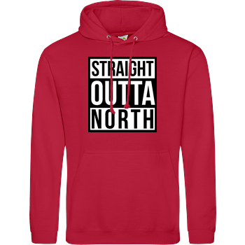 MasterTay - Straight Outta North JH Hoodie - Rot