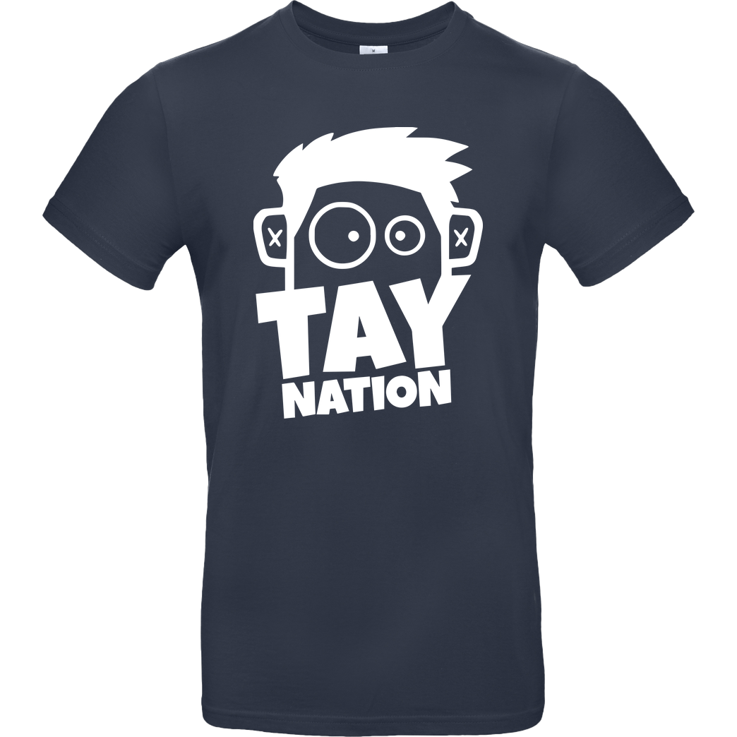 MasterTay MasterTay - Tay Nation 2.0 T-Shirt B&C EXACT 190 - Navy