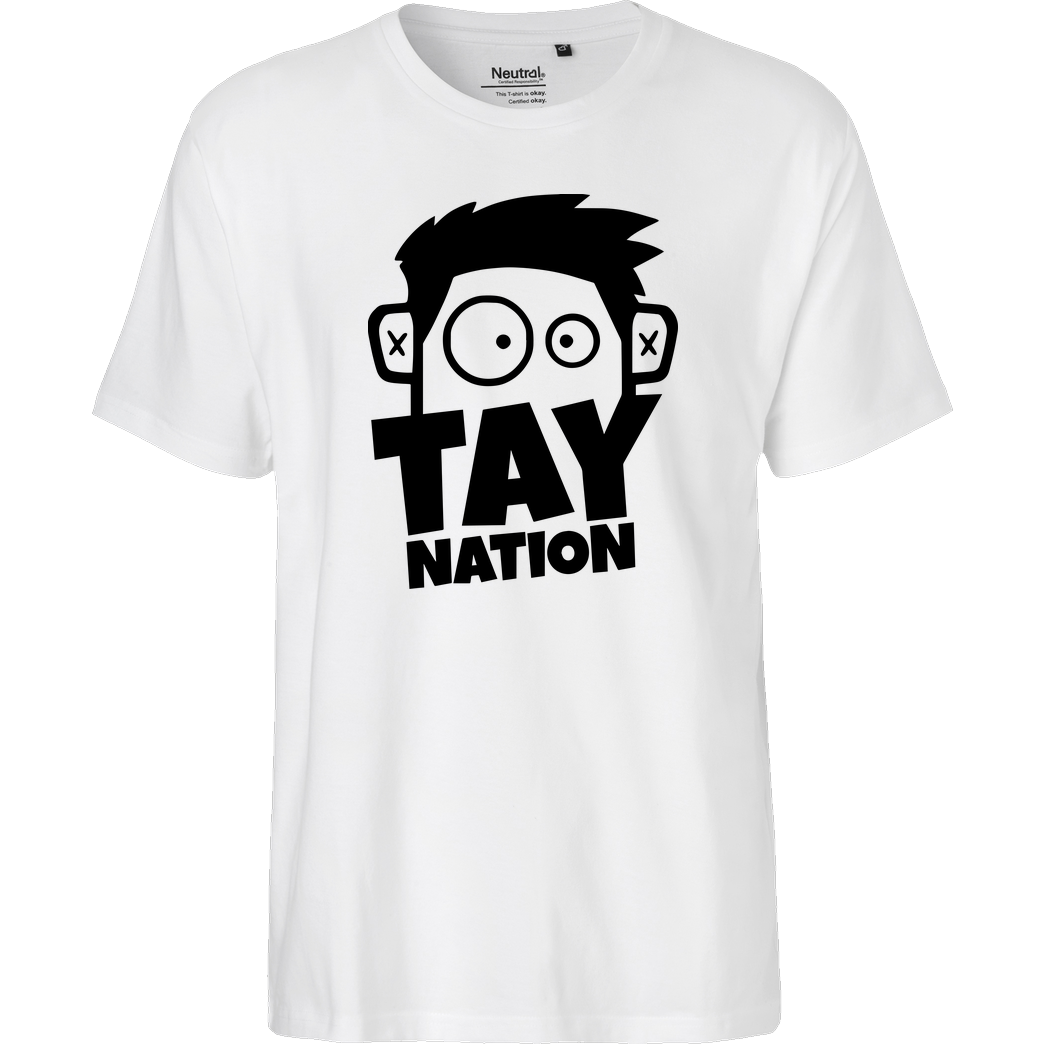 MasterTay MasterTay - Tay Nation 2.0 T-Shirt Fairtrade T-Shirt - weiß