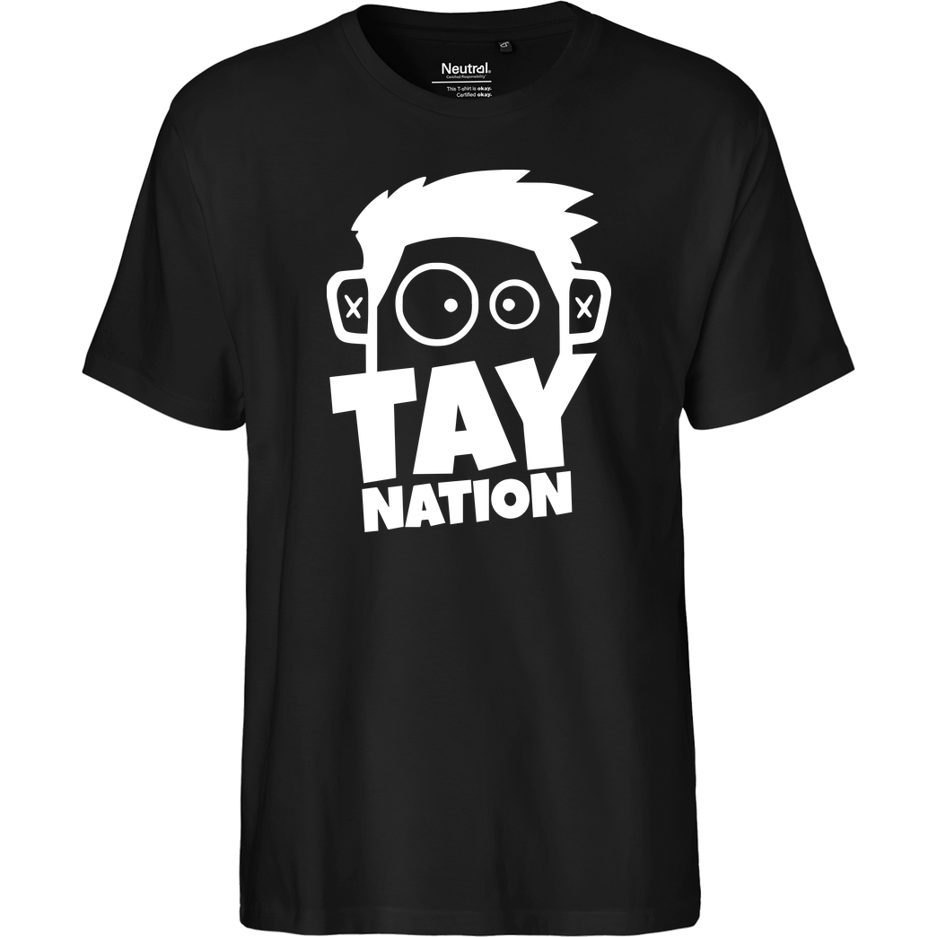 MasterTay MasterTay - Tay Nation 2.0 T-Shirt Fairtrade T-Shirt - schwarz