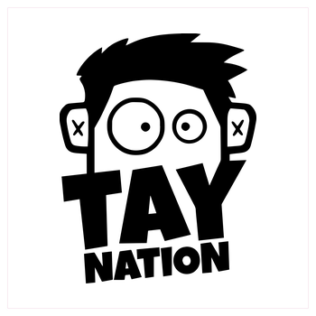 MasterTay - Tay Nation 2.0 Kunstdruck Quadrat weiß