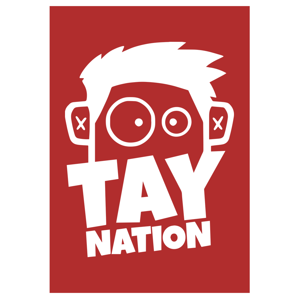 MasterTay MasterTay - Tay Nation 2.0 Druck Kunstdruck rot