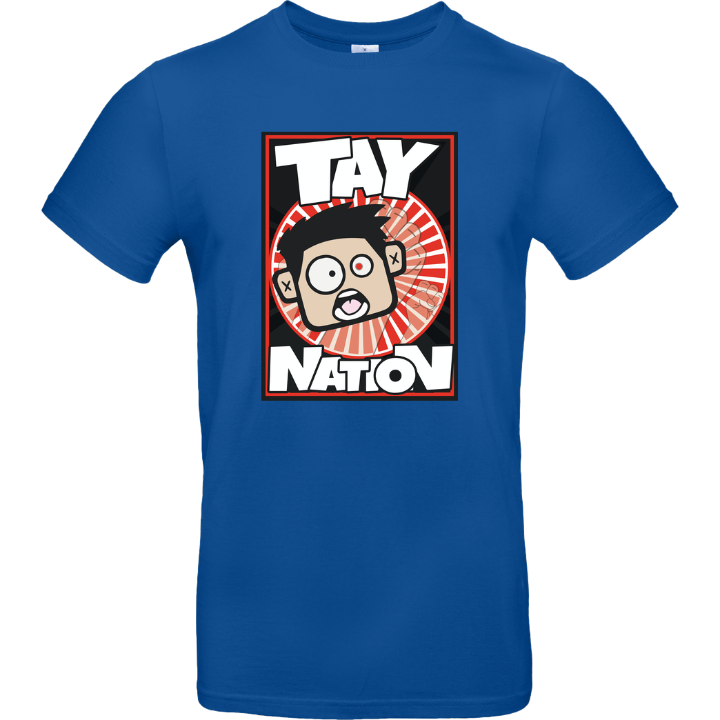 MasterTay MasterTay - Tay Nation T-Shirt B&C EXACT 190 - Royal