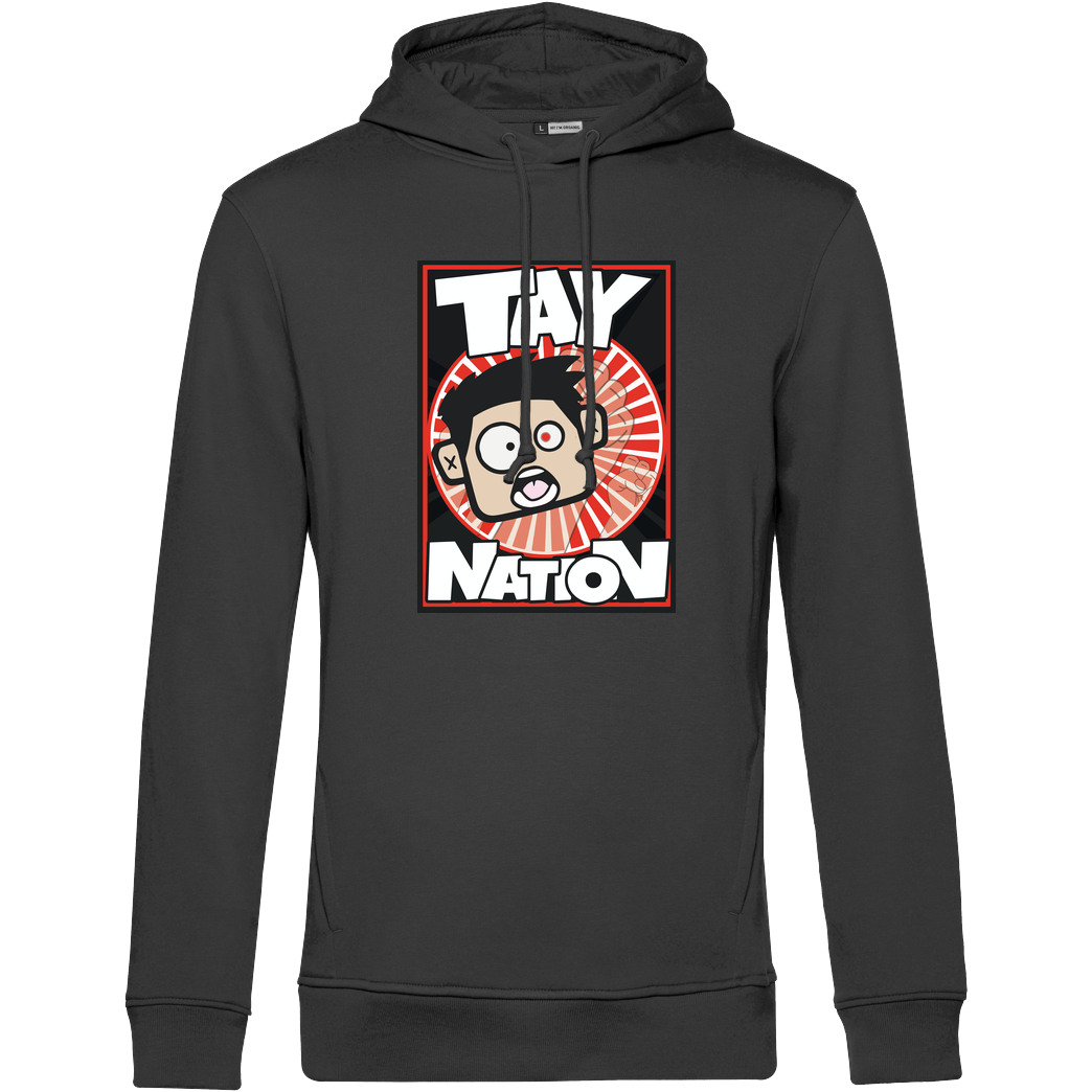 MasterTay MasterTay - Tay Nation Sweatshirt B&C HOODED INSPIRE - schwarz