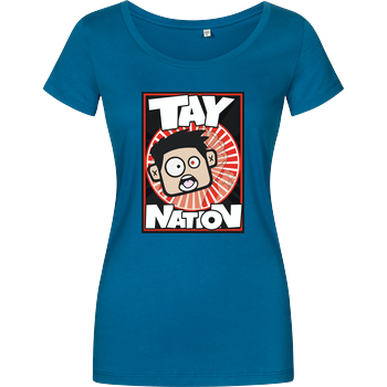 MasterTay - Tay Nation Damenshirt petrol