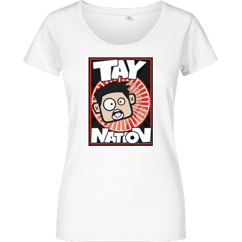 MasterTay - Tay Nation Damenshirt weiss