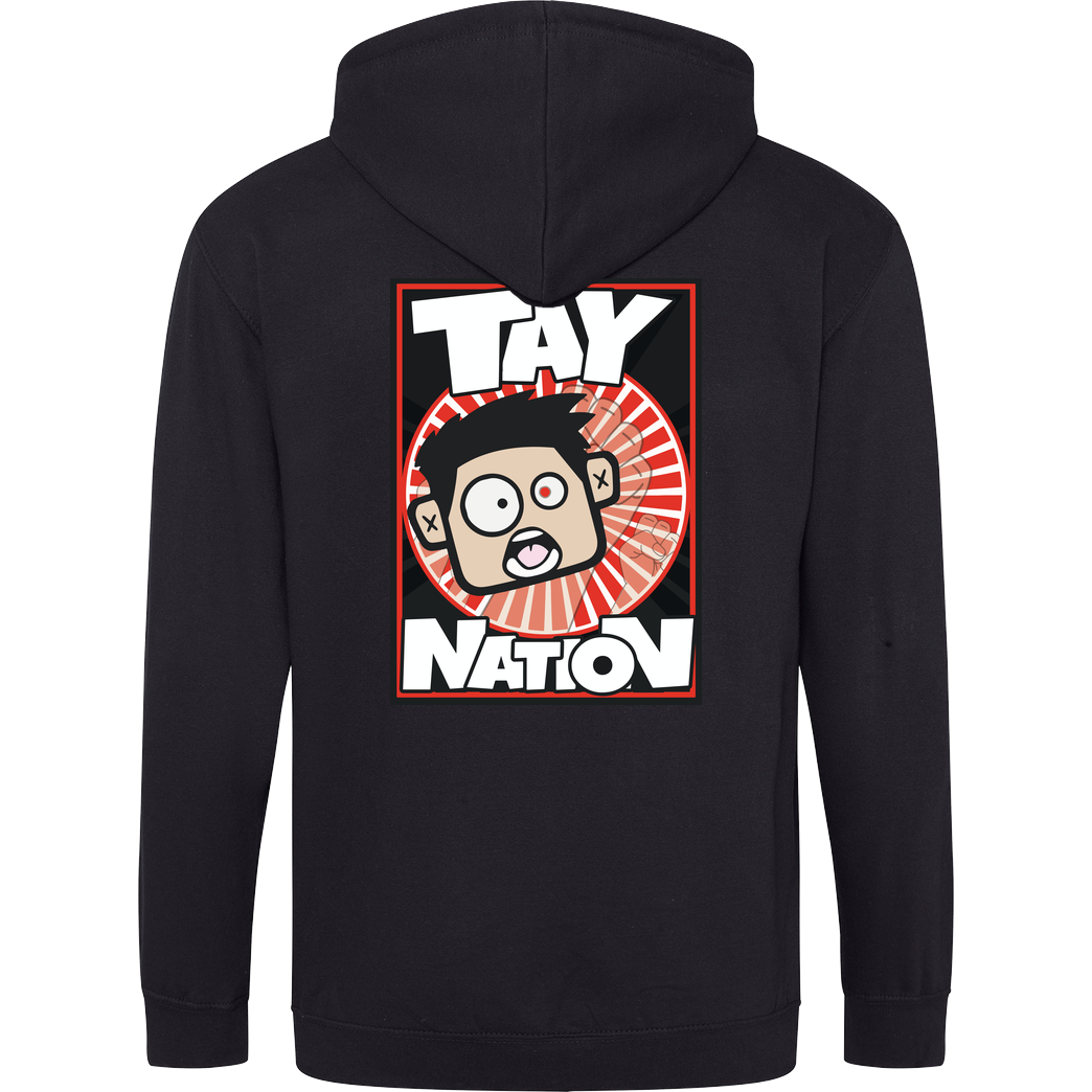 MasterTay MasterTay - Tay Nation Sweatshirt Hoodiejacke schwarz