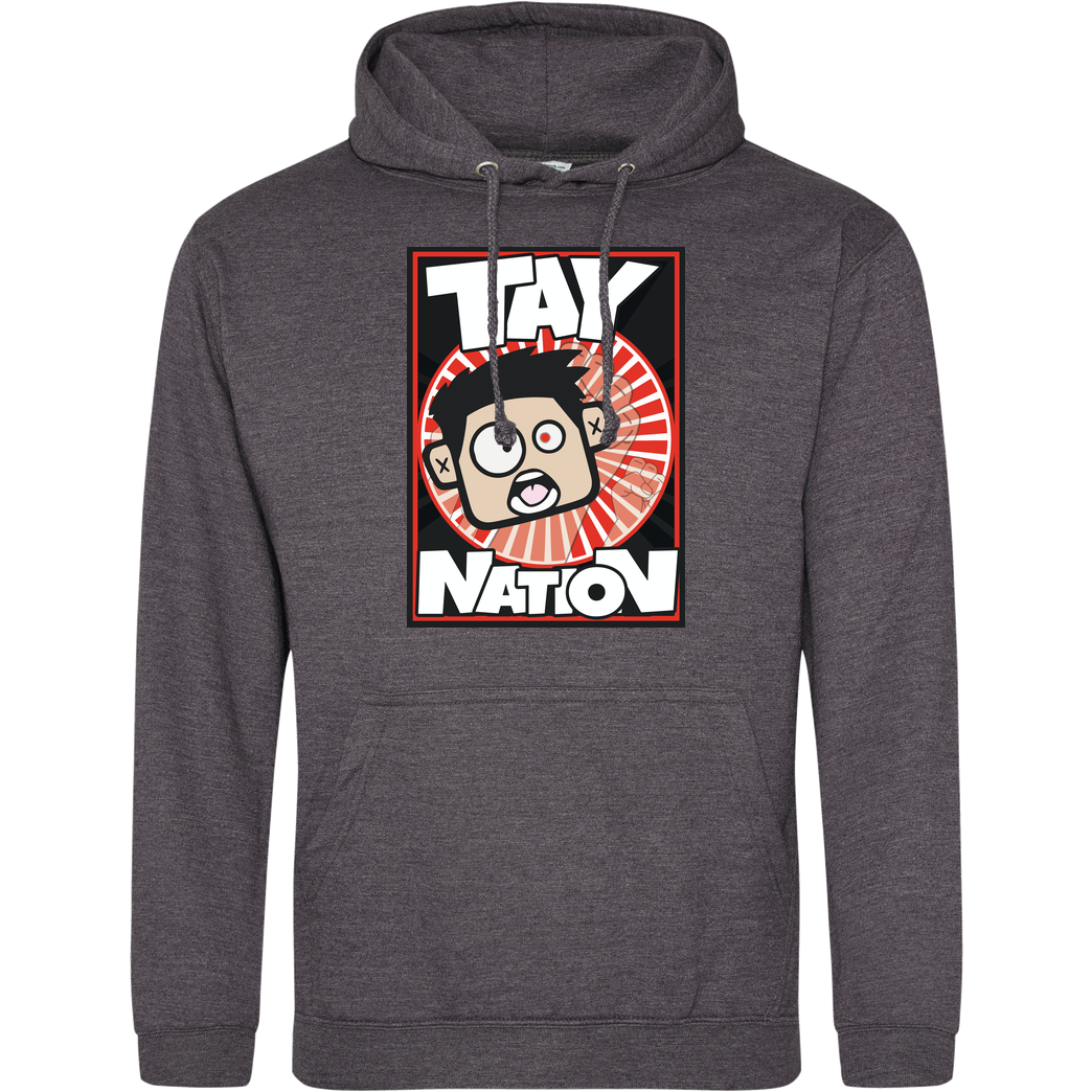 MasterTay MasterTay - Tay Nation Sweatshirt JH Hoodie - Dark heather grey
