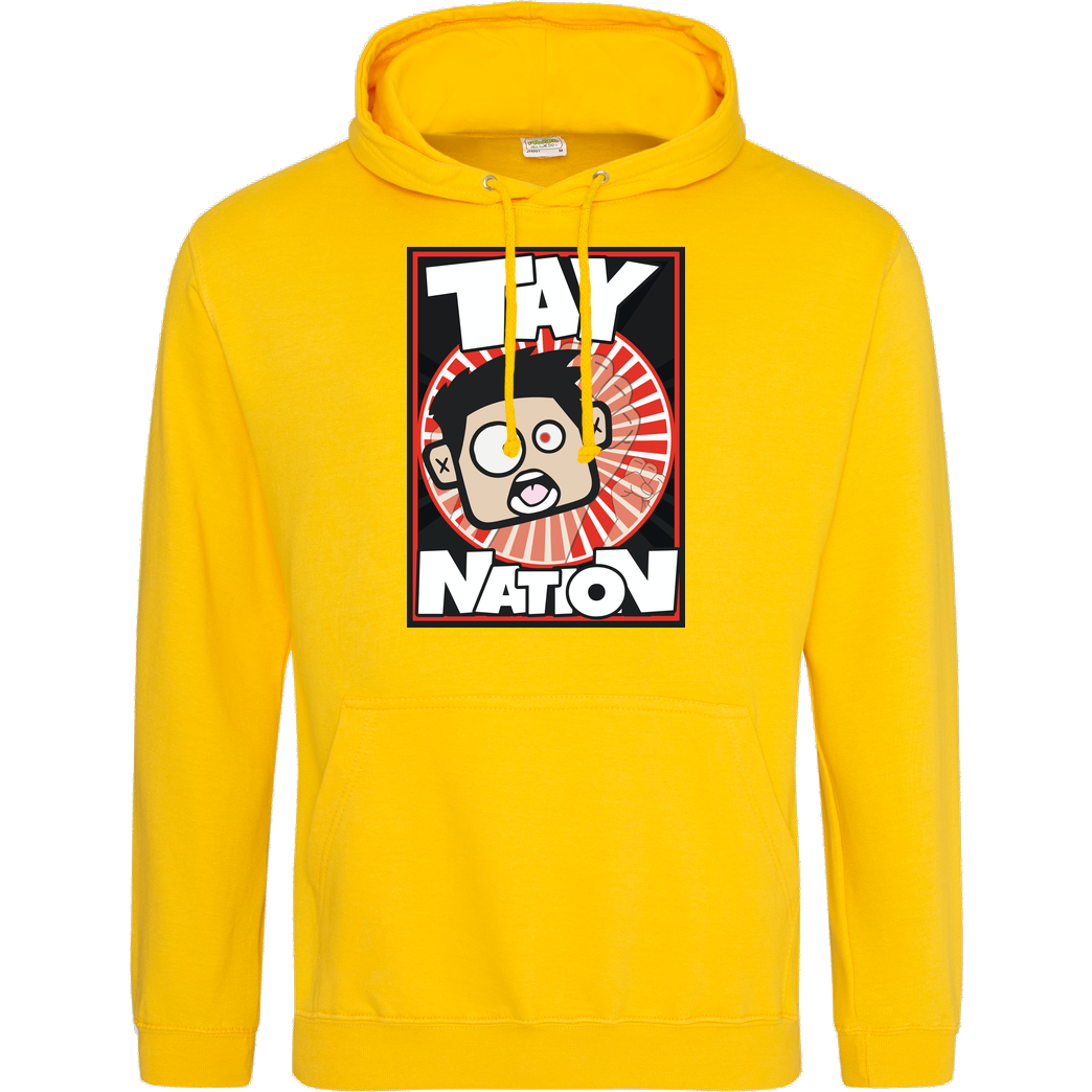 MasterTay MasterTay - Tay Nation Sweatshirt JH Hoodie - Gelb