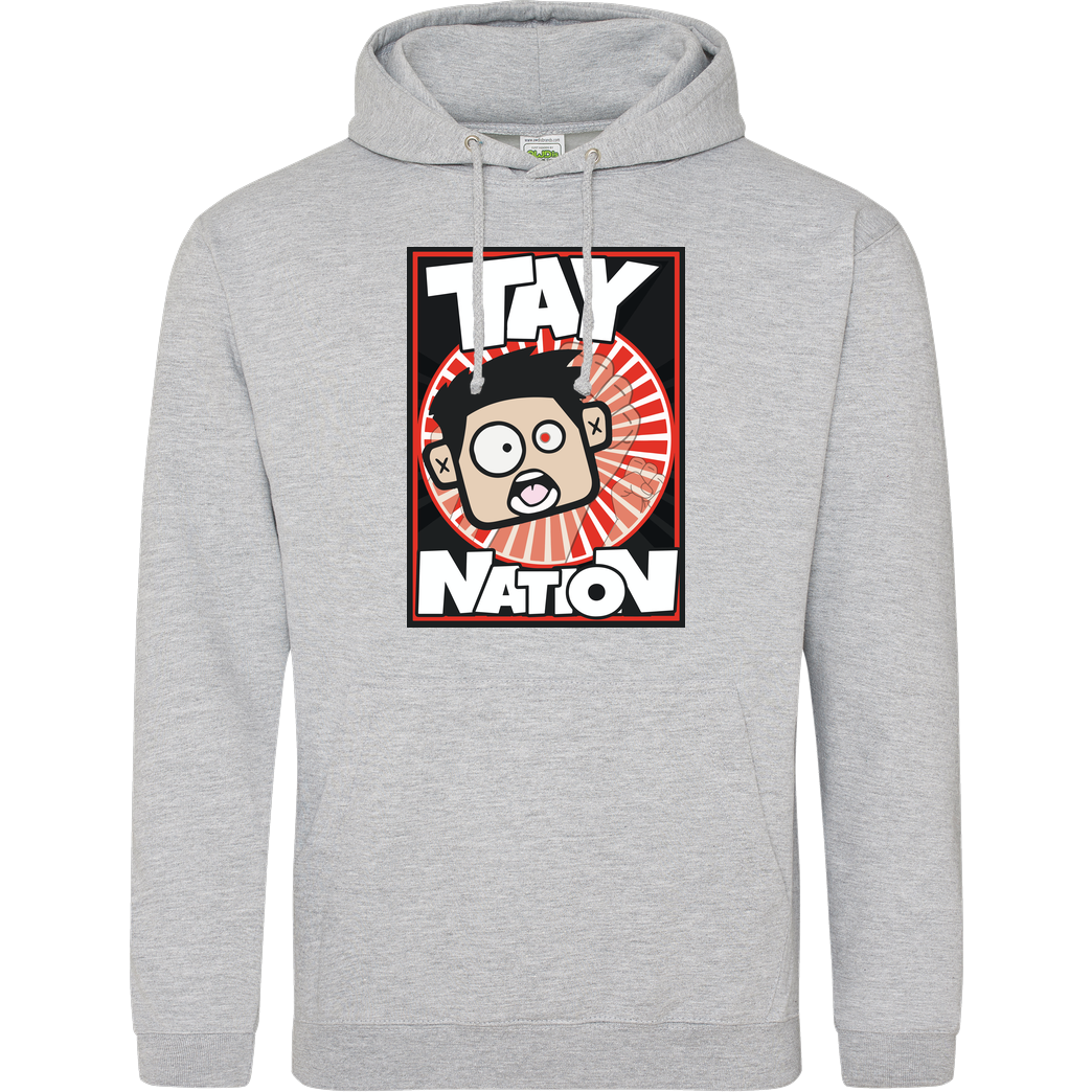 MasterTay MasterTay - Tay Nation Sweatshirt JH Hoodie - Heather Grey