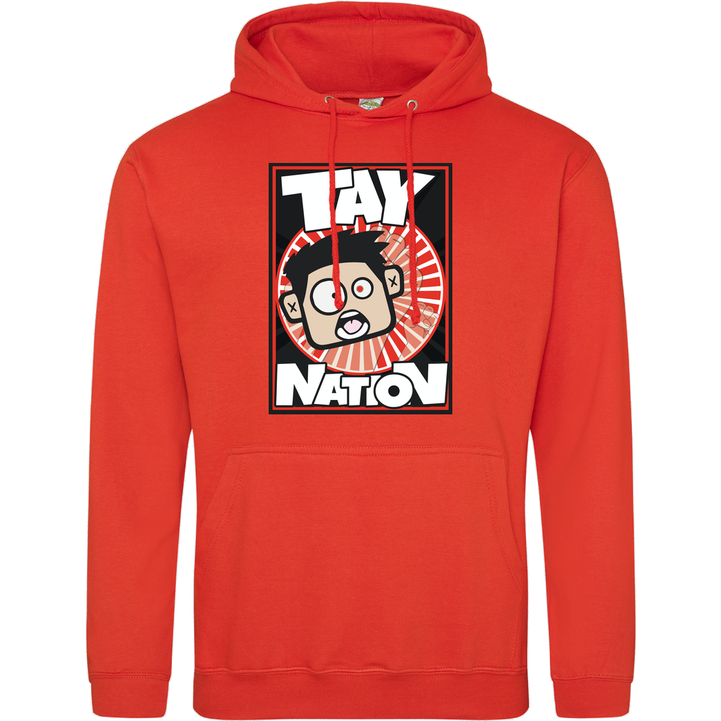 MasterTay MasterTay - Tay Nation Sweatshirt JH Hoodie - Orange