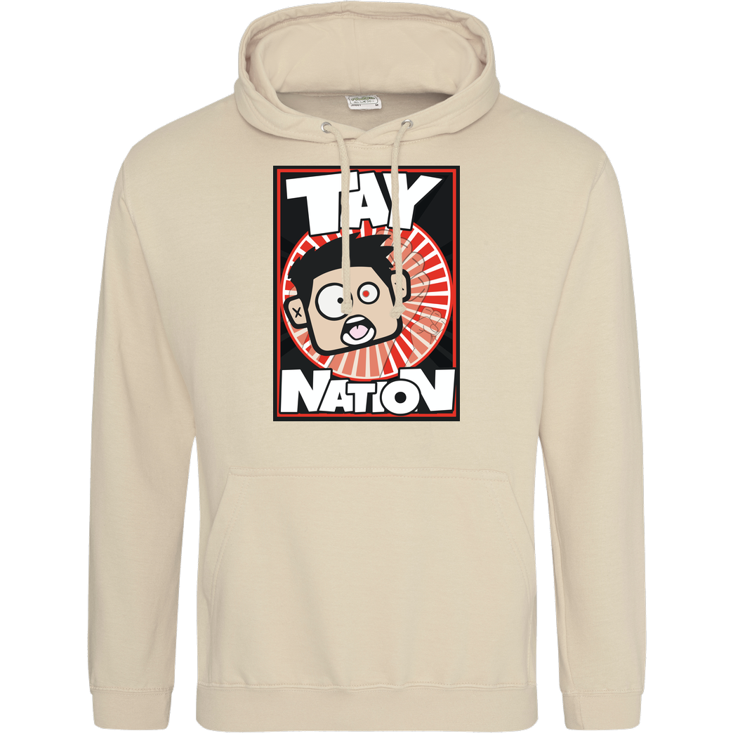 MasterTay MasterTay - Tay Nation Sweatshirt JH Hoodie - Sand